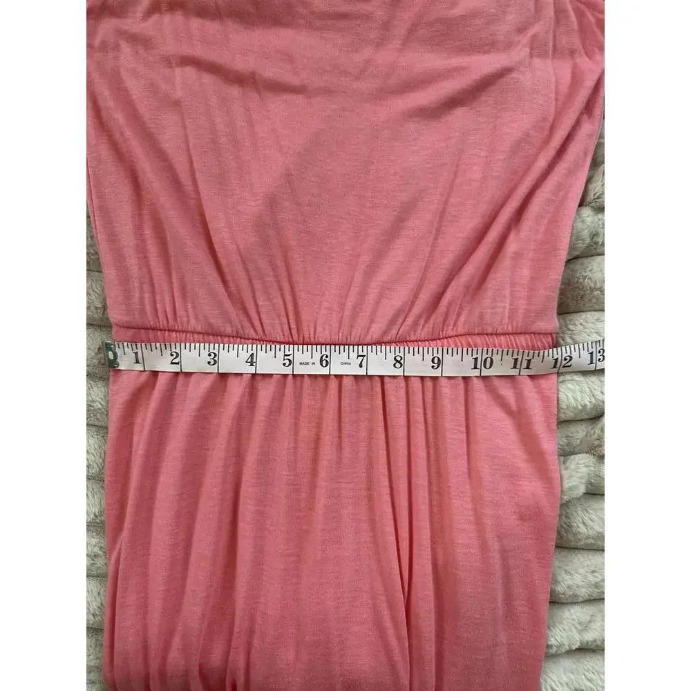 Cynthia Rowley Pink Cowl Neck Midi Dress Size XS - Picture 9 of 10